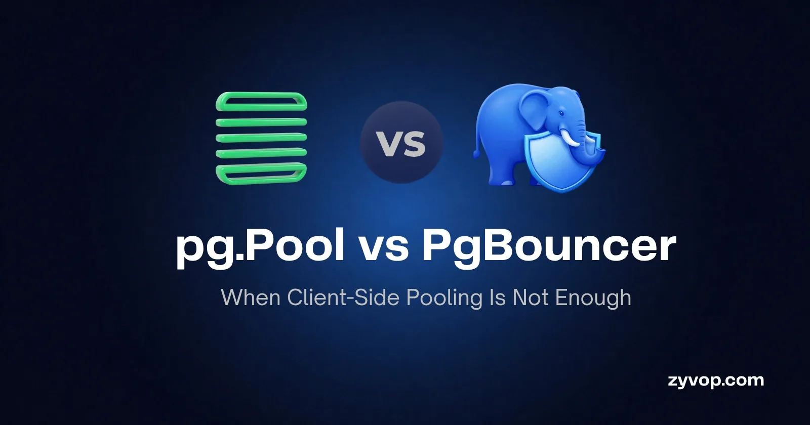 pg.Pool vs PgBouncer: When Client-Side Pooling Is Not Enough