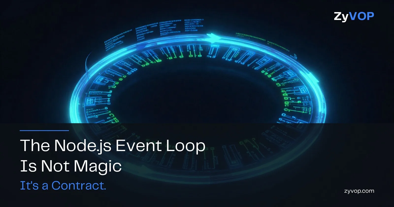 The Node.js Event Loop Is Not Magic — It's a Contract