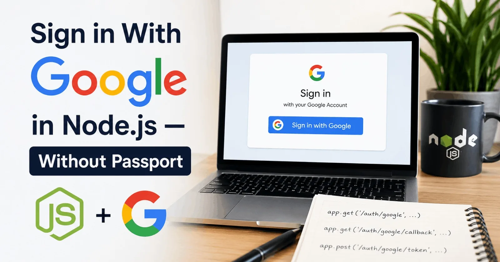Sign in With Google in Node.js — Without Passport