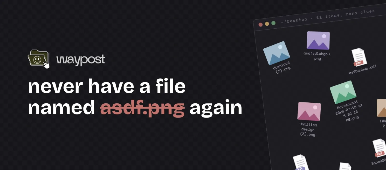 I built a macOS app on a 9 hour flight which renames your Downloads folder full of junk
