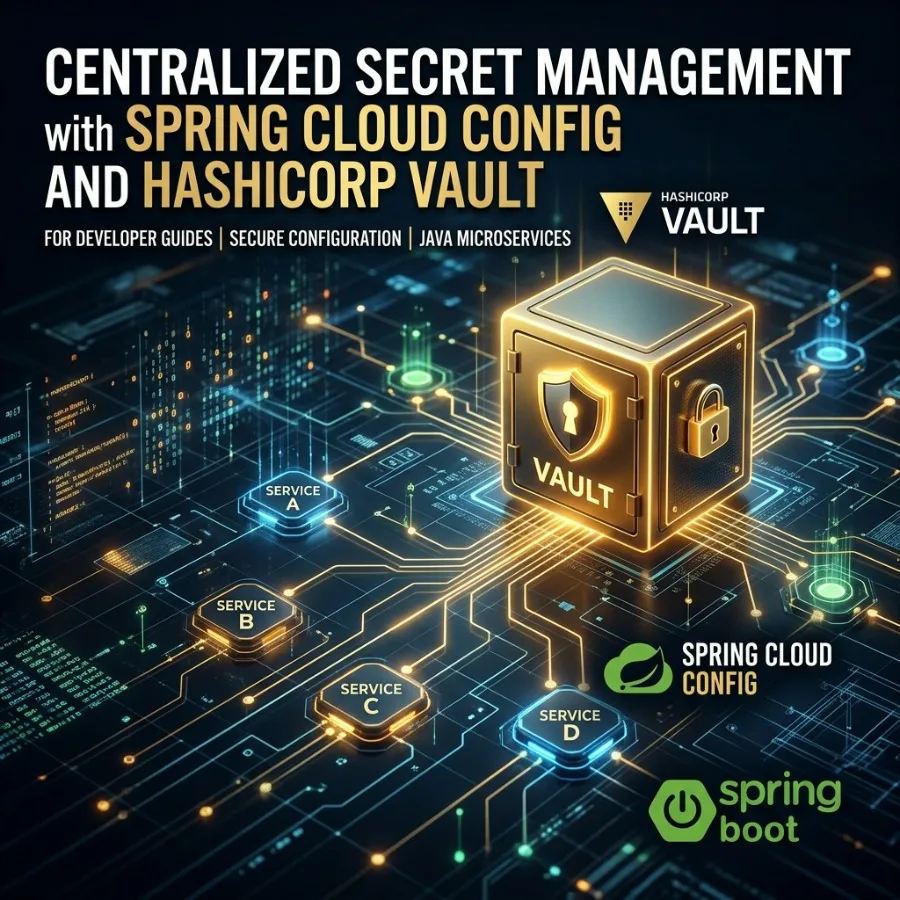 Centralized Secret Management with Spring Cloud Config & Vault: A Production Guide