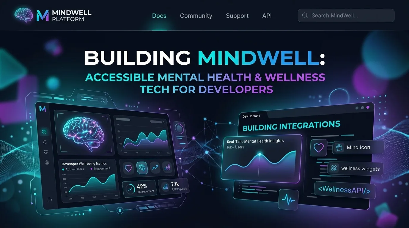 Building MindWell: Accessible Mental Health Tech for Developers
