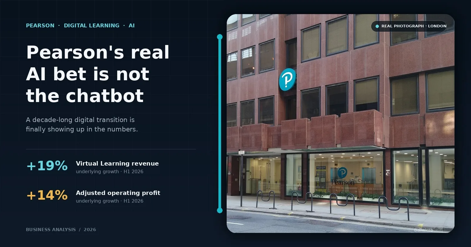 Pearson's Real AI Bet Is Not the Chatbot