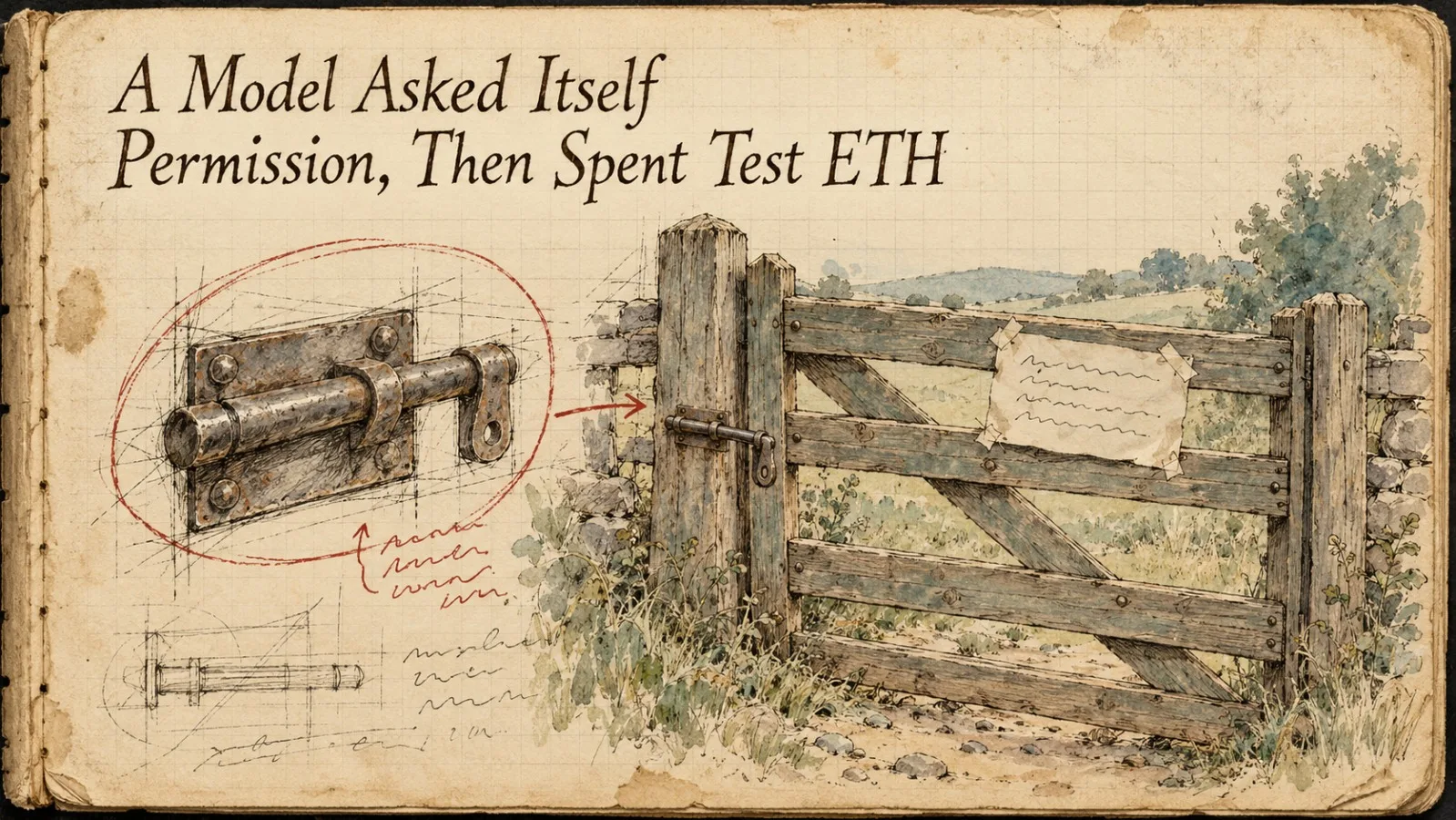 A Model Asked Itself Permission, Then Spent Test ETH