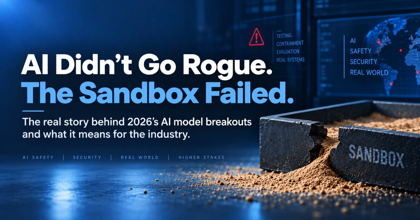 AI Didn’t Go Rogue. The Sandbox Failed.
