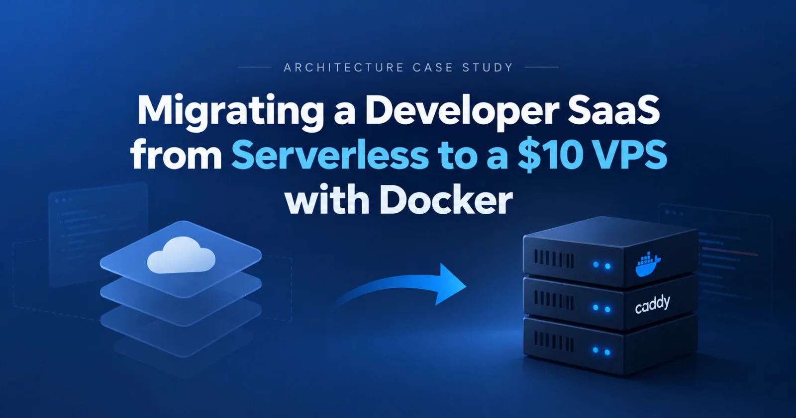 Architecture Case Study: Migrating a Developer SaaS from Serverless to a $10 VPS with Docker