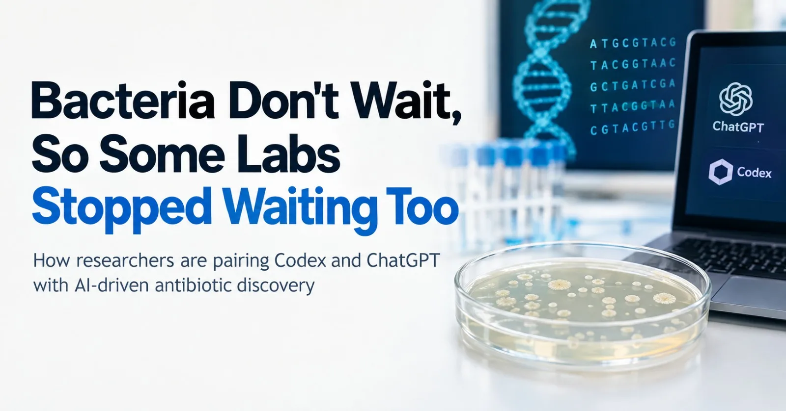 Bacteria Don't Wait, So Some Labs Stopped Waiting Too