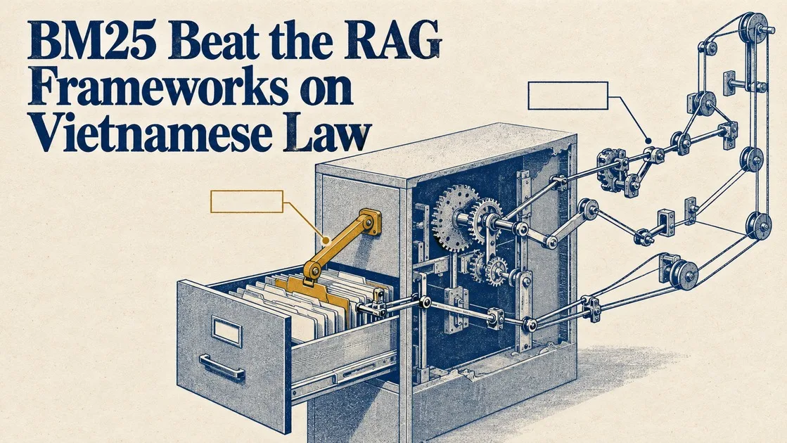 BM25 Beat the RAG Frameworks on Vietnamese Law