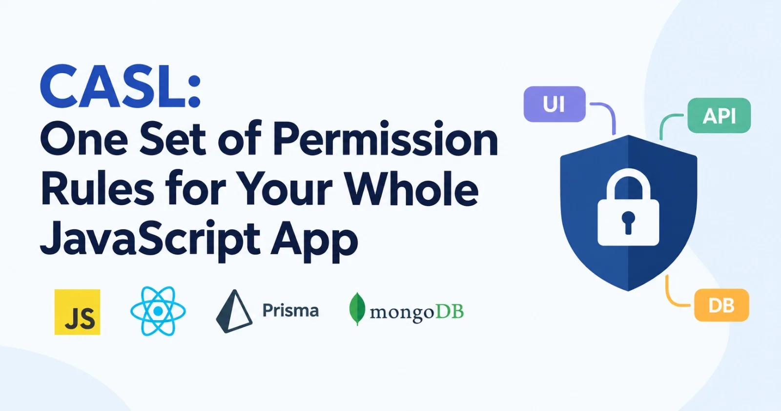 CASL: One Set of Permission Rules for Your Whole JavaScript App