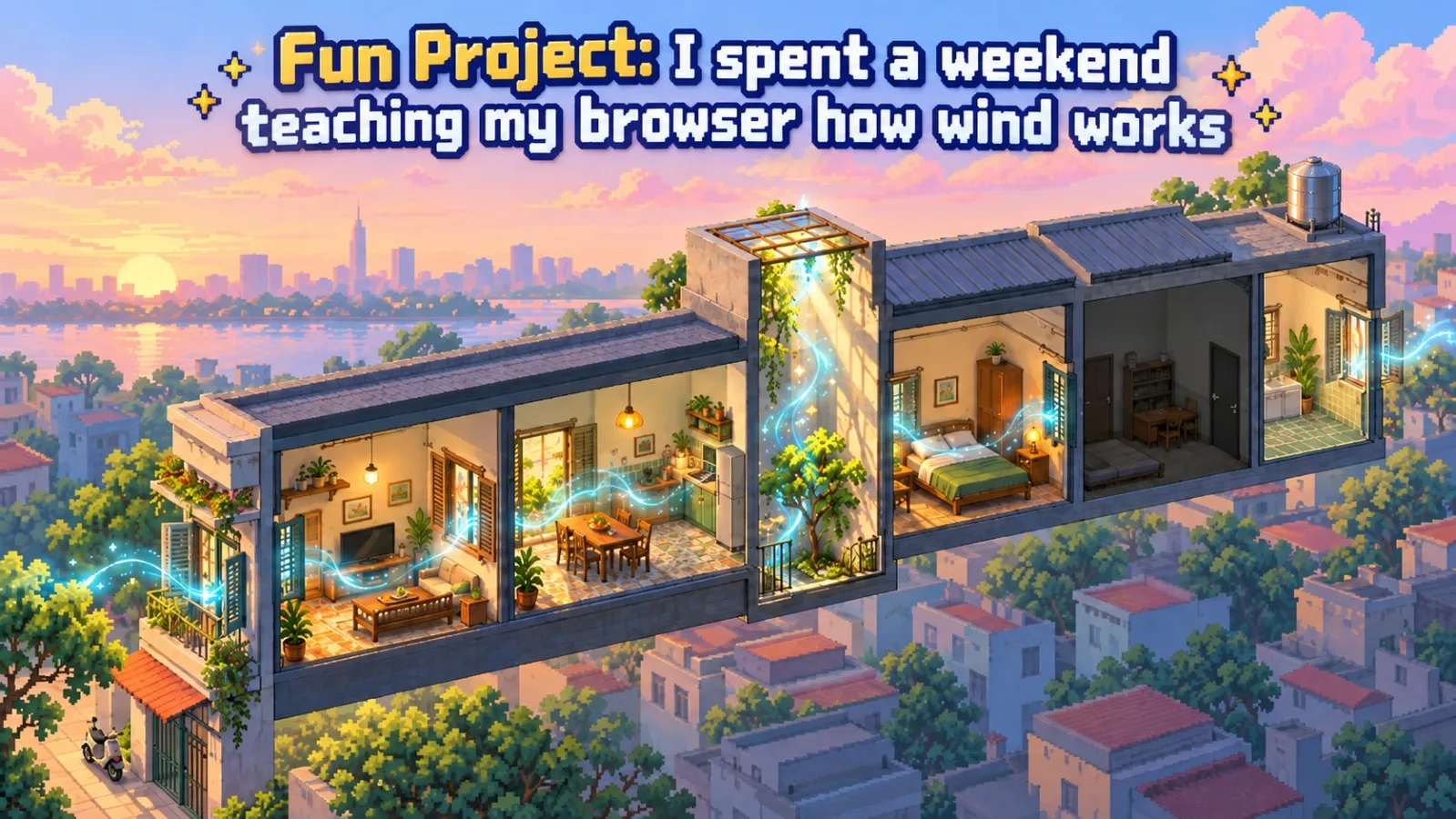 Fun Project: I spent a weekend teaching my browser how wind works