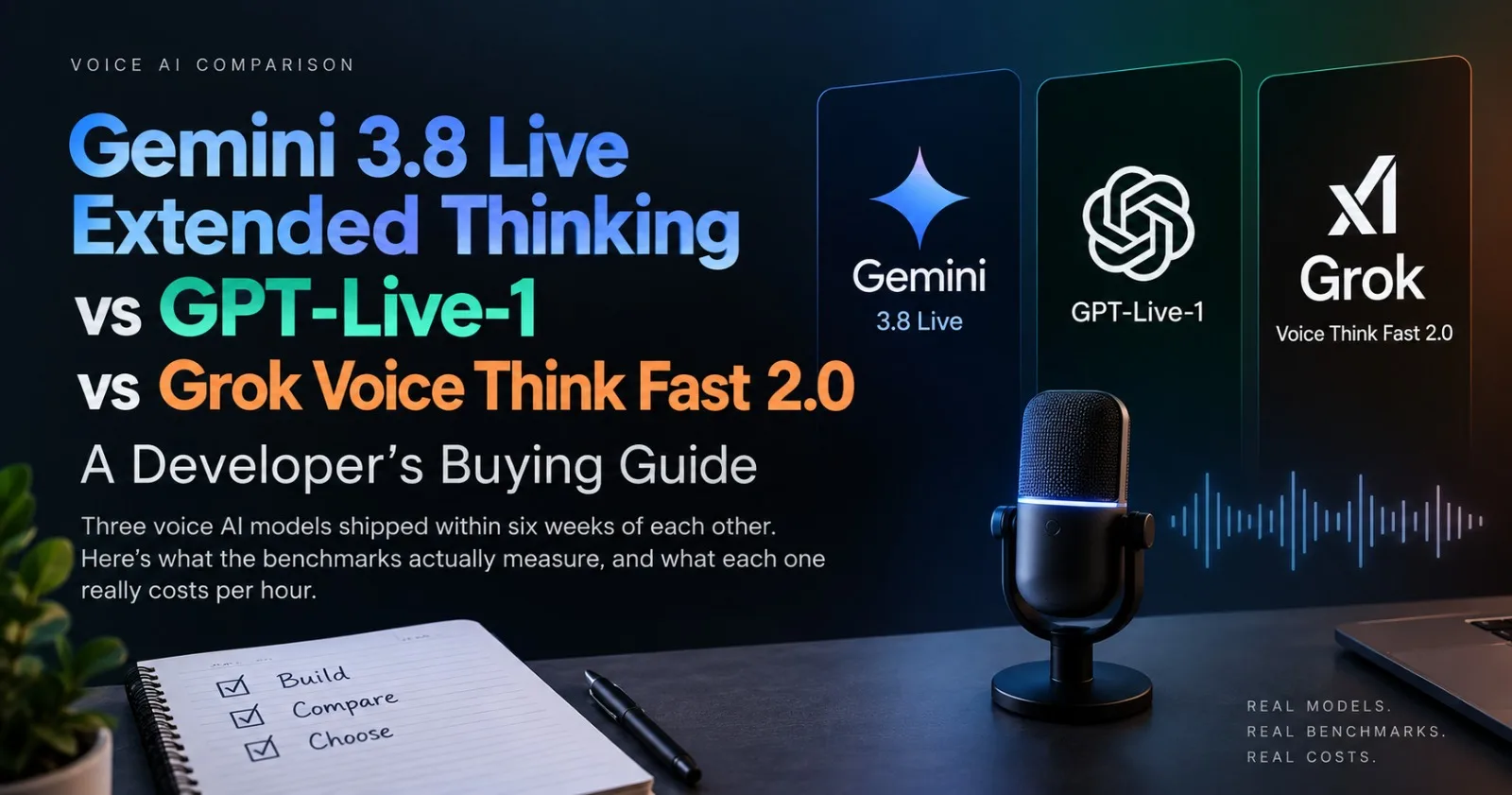 Gemini 3.8 Live Extended Thinking vs GPT-Live-1 vs Grok Voice Think Fast 2.0: A Developer's Buying Guide