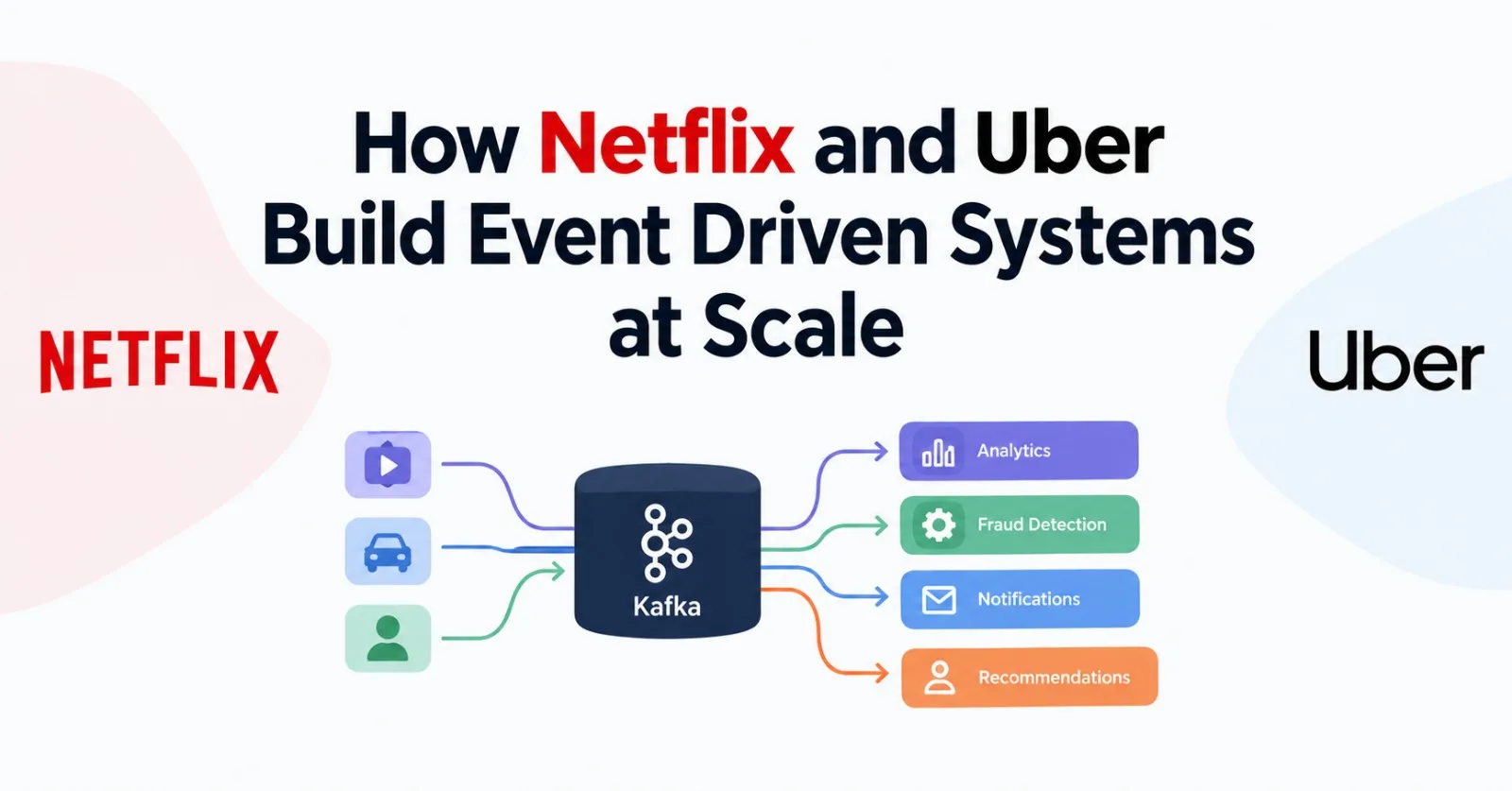 How Netflix and Uber Build Event Driven Systems at Scale
