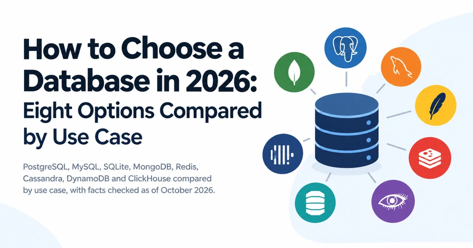 How to Choose a Database in 2026: Eight Options Compared by Use Case