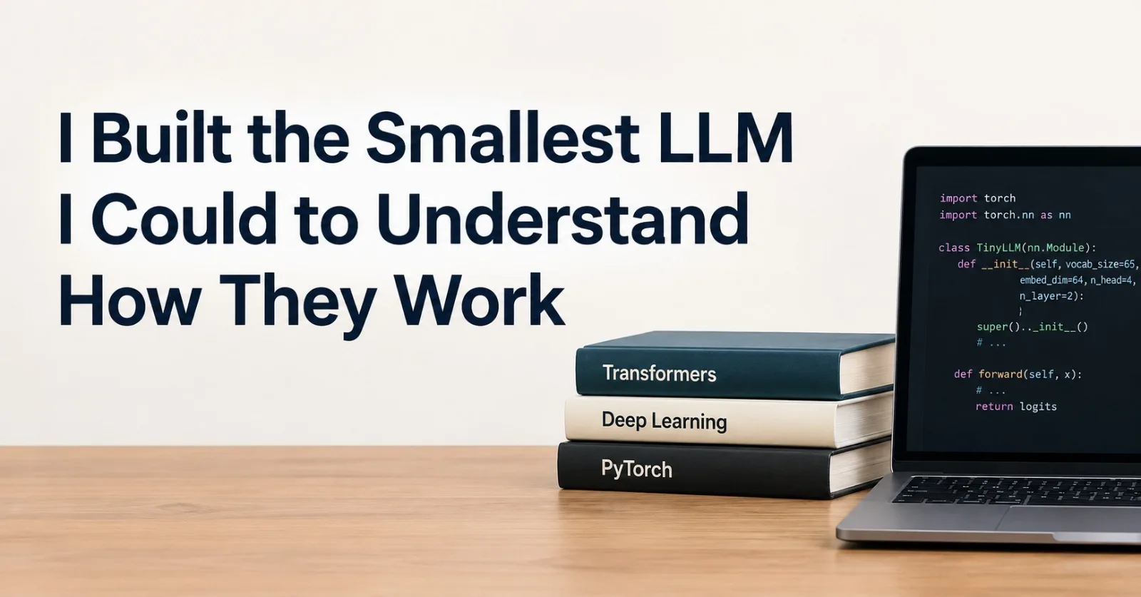 I Built the Smallest LLM I Could to Understand How They Work