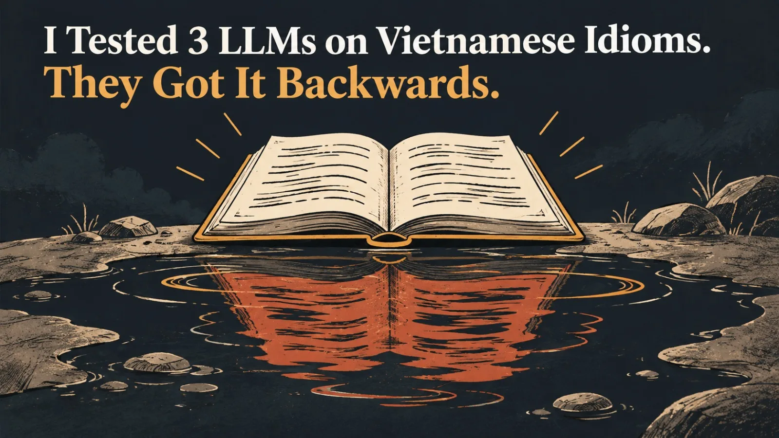 I Tested 3 LLMs on Vietnamese Idioms. They Got It Backwards.
