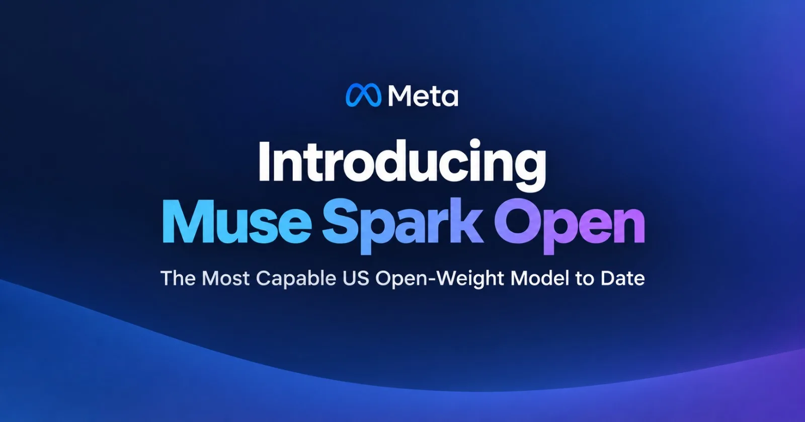 Introducing Muse Spark Open: The Most Capable US Open-Weight Model to Date