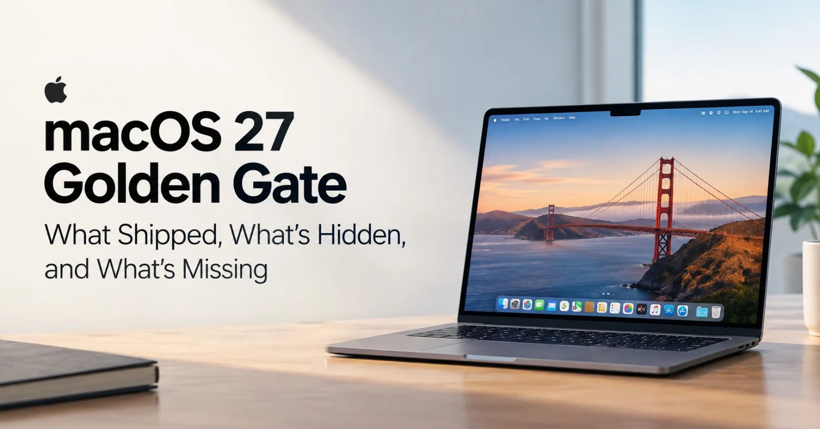 macOS 27 Golden Gate: What Shipped, What's Dormant, and What's Missing
