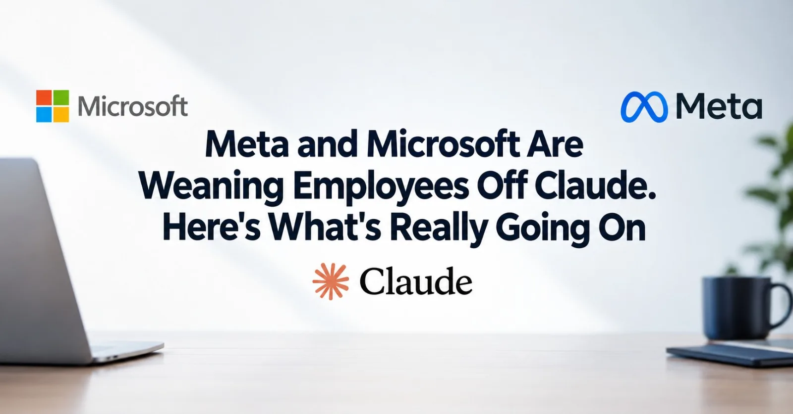 Meta and Microsoft Are Weaning Employees Off Claude. Here's What's Really Going On