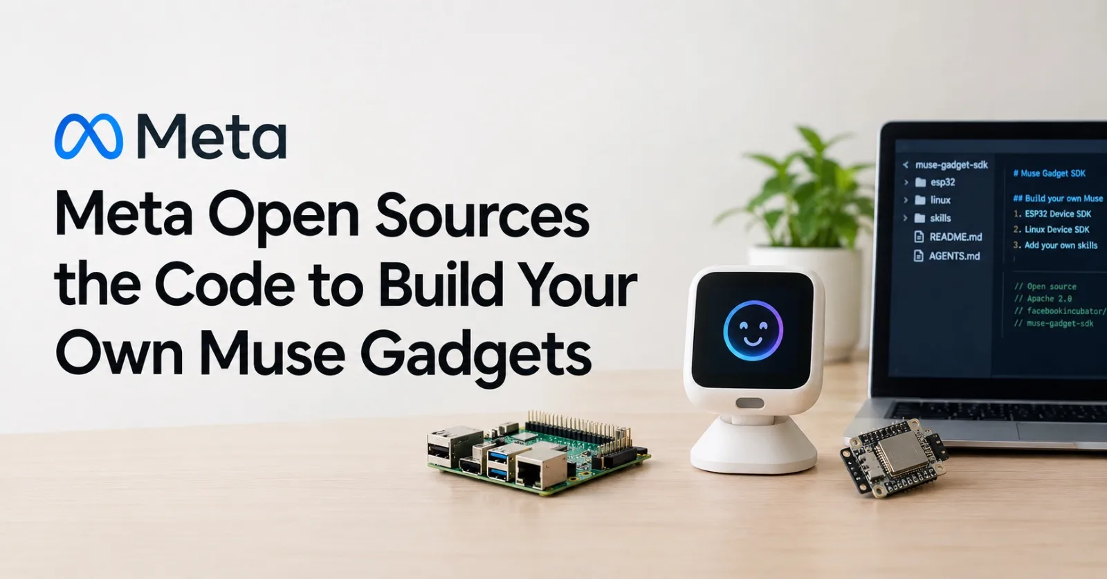 Meta Open Sources the Code to Build Your Own Muse Gadgets