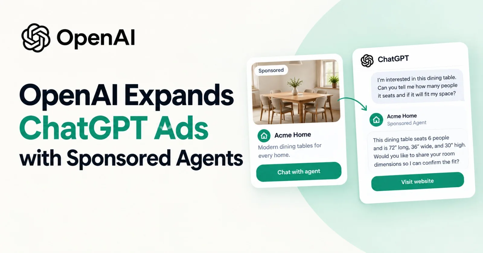 OpenAI Expands ChatGPT Ads with Sponsored Agents