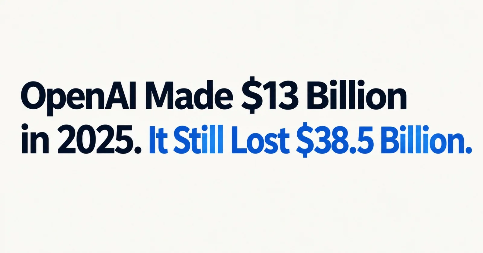 OpenAI's Leaked Financials: Inside the $38.5 Billion Loss Ahead of Its IPO