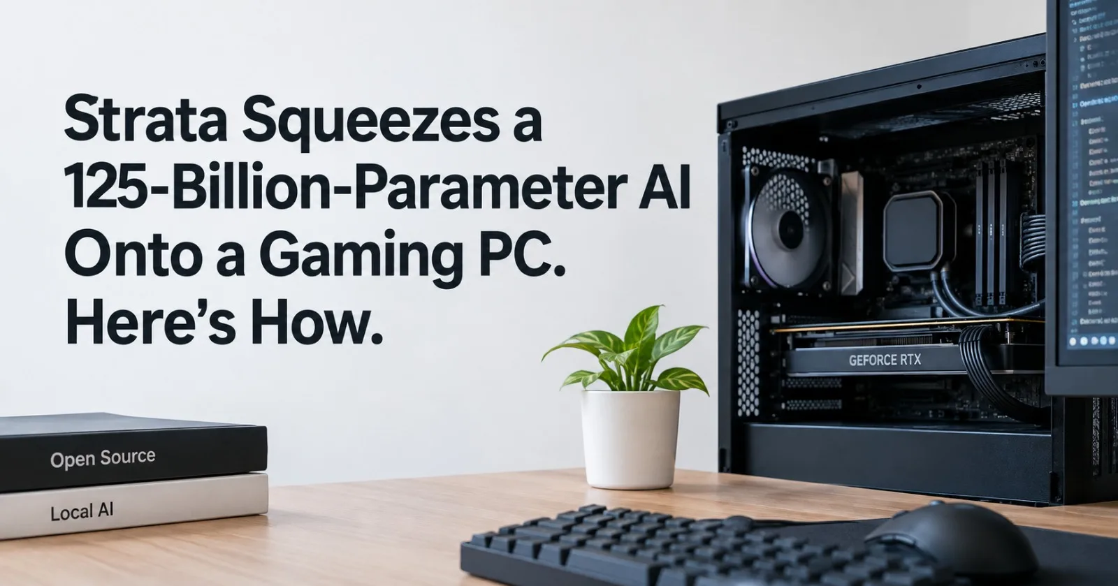 Strata Squeezes a 125-Billion-Parameter AI Onto a Gaming PC. Here's How.