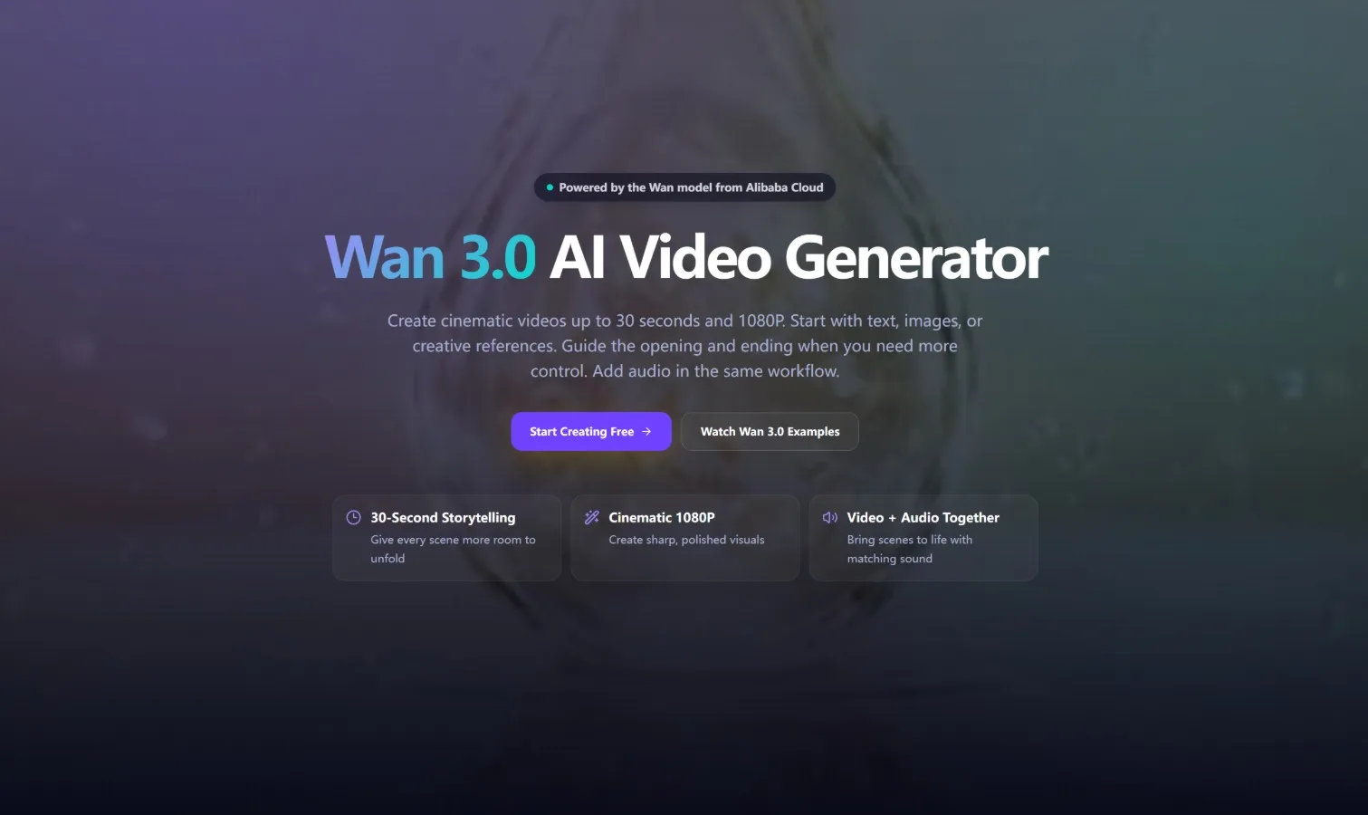 Wan 3.0’s 30-Second Video Workflow: Planning Scenes, Motion, and Sound
