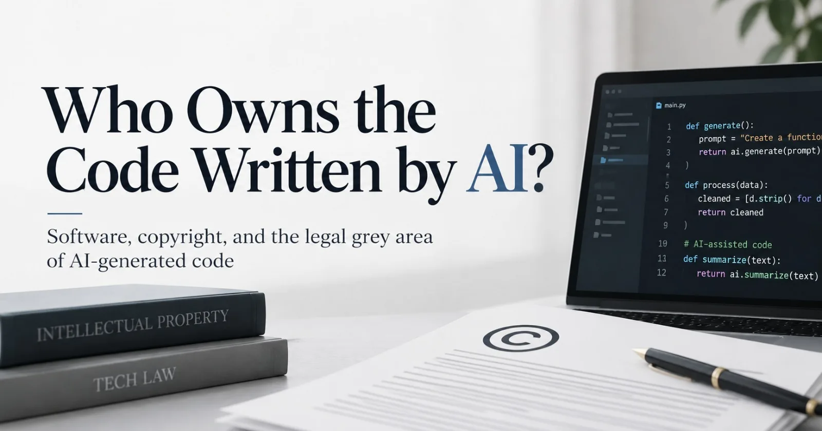 Who Owns the Code Written by AI?